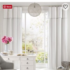 EUC Pottery Barn curtains